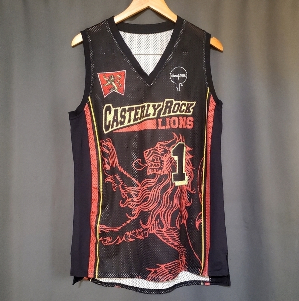 BLACKMILK Lannister Game Of Thones Shooter Basketball Jersey Size Large